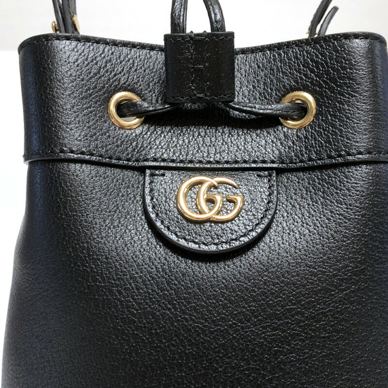 GUCCI Ophidia 小號水桶包 黑色 719884 AAA5Y 1060-12