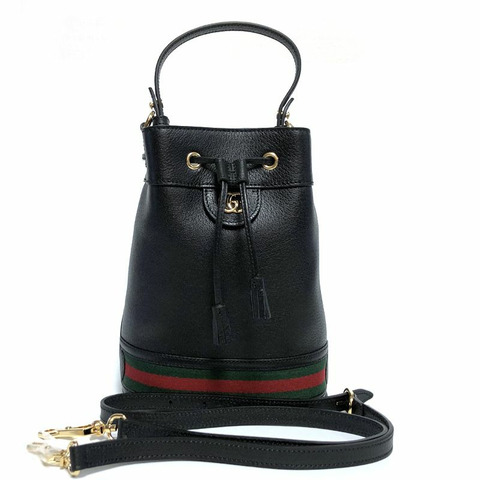 GUCCI Ophidia 小號水桶包 黑色 719884 AAA5Y 1060
