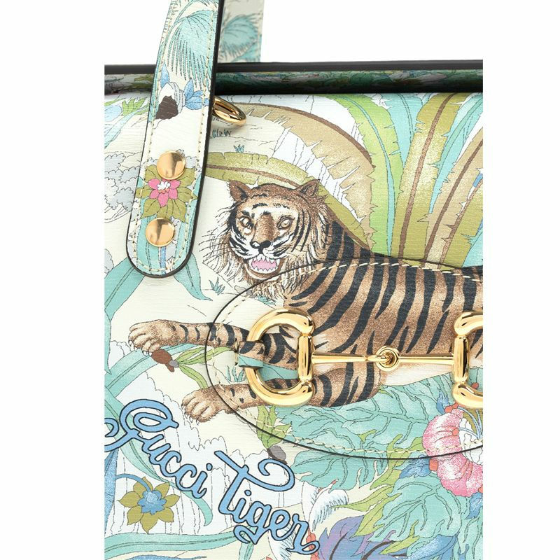 GUCCI 多色馬銜扣 1955 老虎肩包 645353 UTIAC 9270-1