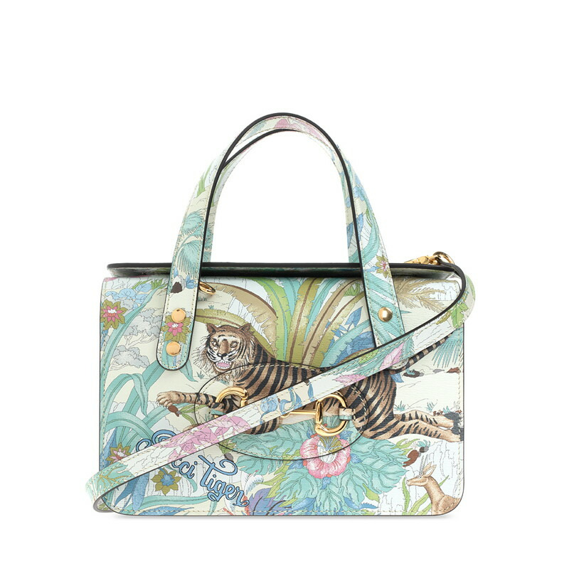 GUCCI 多色馬銜扣 1955 老虎肩包 645353 UTIAC 9270-6