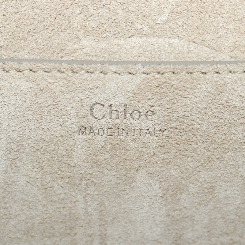 【日本直送】Chloe 鏈條 Drew 單肩包 皮革 藍色 金色 正品 BA8436V-19