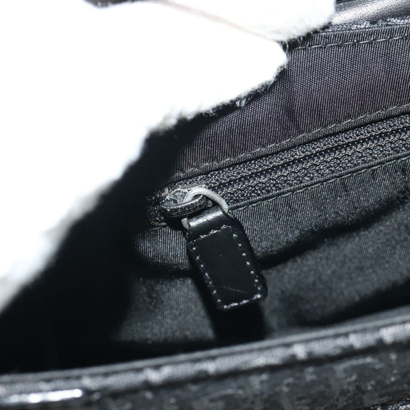 【日本直送】Christian Dior Trotter帆布街頭時尚肩背包 黑色銀色 正品 am9801V-28