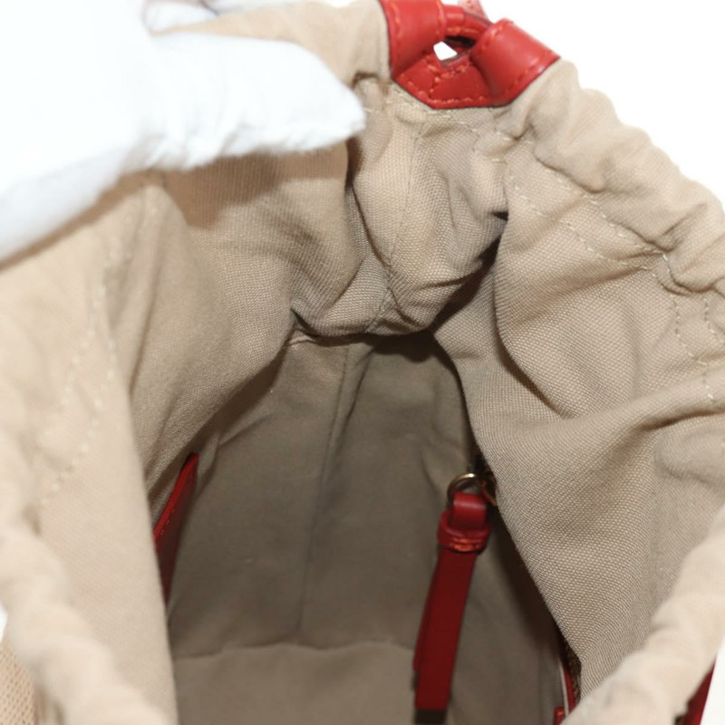 【日本直送】Chloe Mini Basket Roy 單肩包 皮革 紅色 金色 正品 BA8174M-24