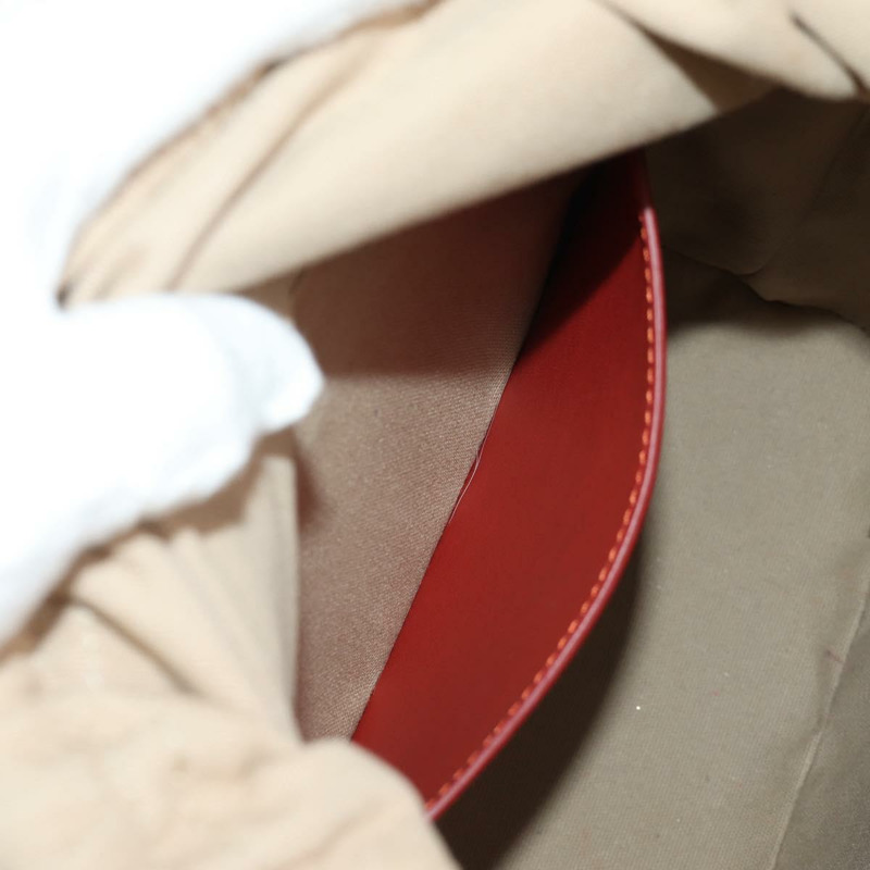 【日本直送】Chloe Mini Basket Roy 單肩包 皮革 紅色 金色 正品 BA8174M-25