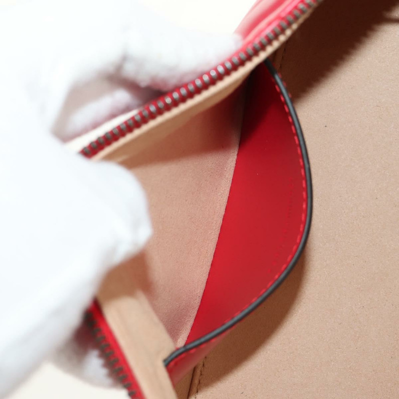 【日本直送】GUCCI GG Marmont 配件包 皮革 紅色 金色 739166 正品 ka600V-22