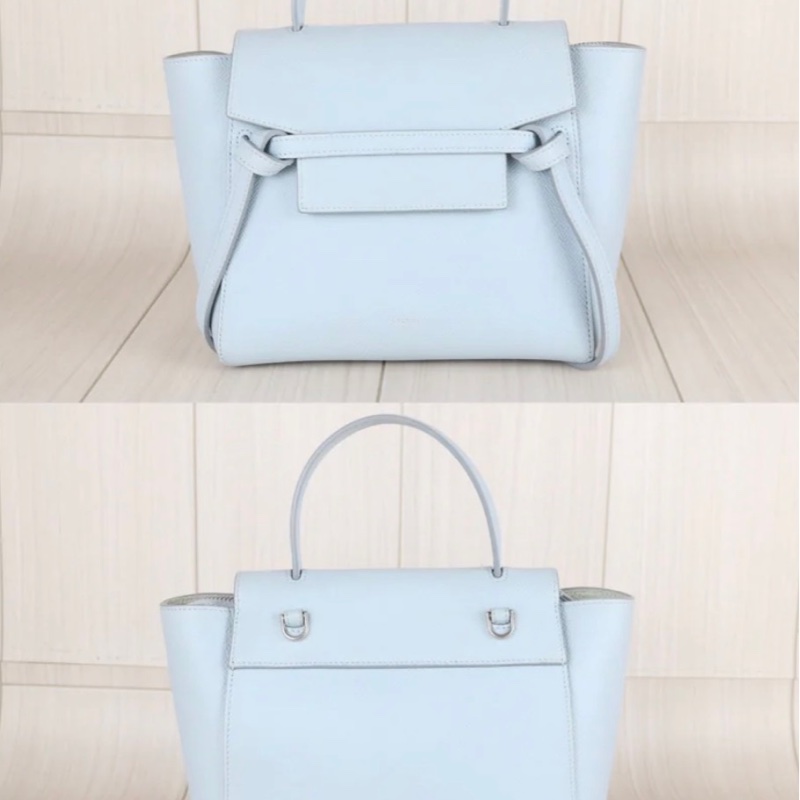 「JL精品代購」98新 Celine 藍鯰魚包Belt Nano-2