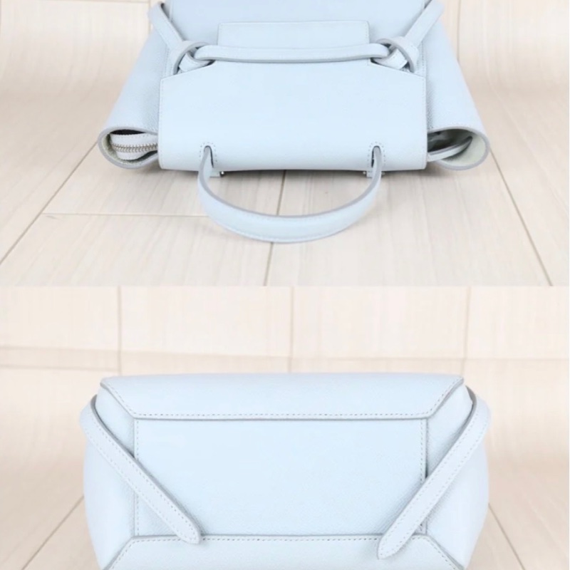 「JL精品代購」98新 Celine 藍鯰魚包Belt Nano-4