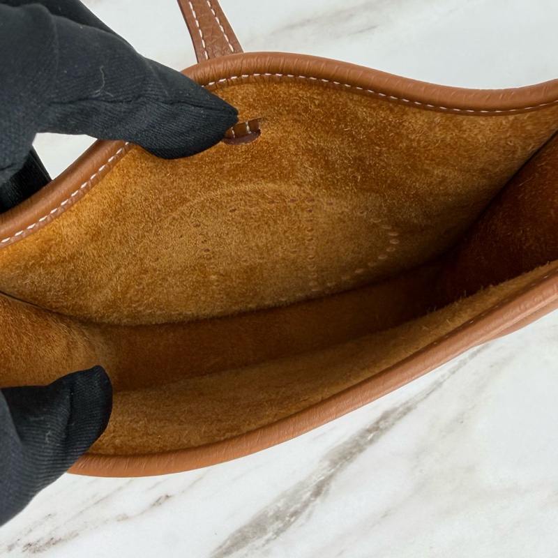 Hermes Mini Evelyne 16  Gold 金棕金釦-14