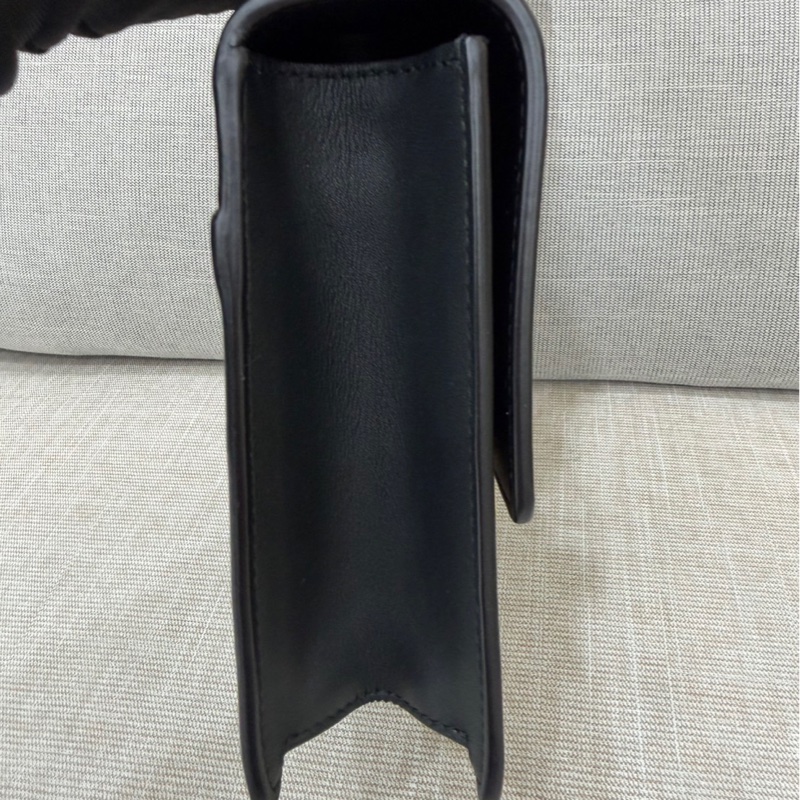 Dior 30 Montaigne 小型包 黑色金釦小牛皮-8