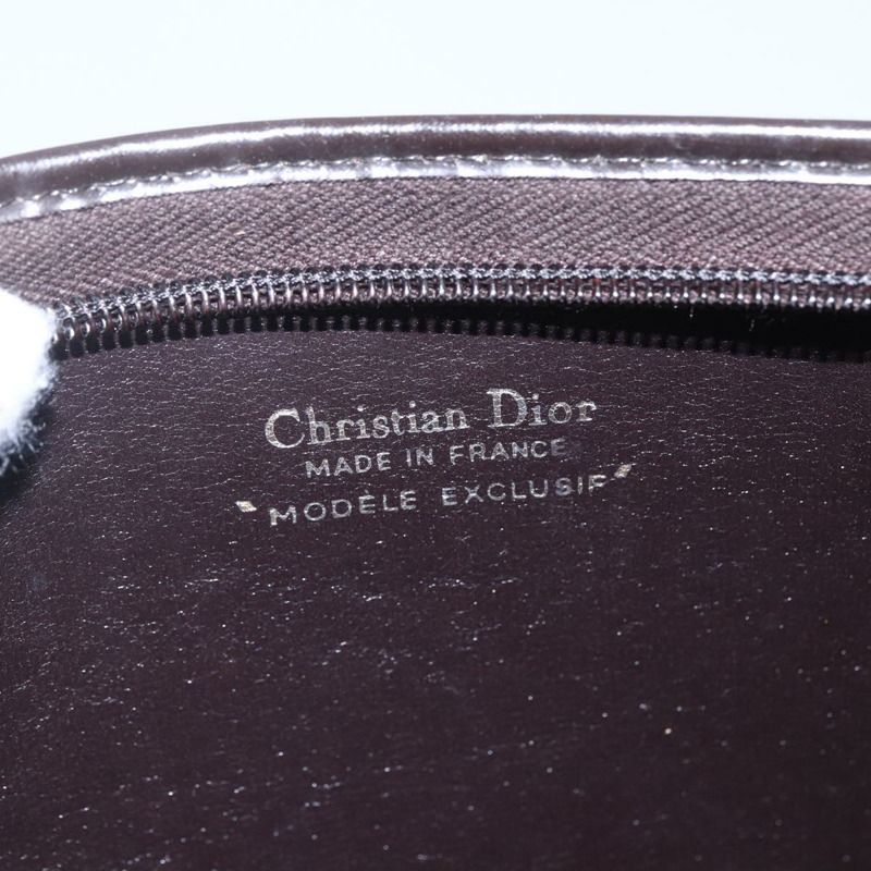 【日本直送】Christian Dior Trotter帆布肩背包 棕色金色 正品 154731-10