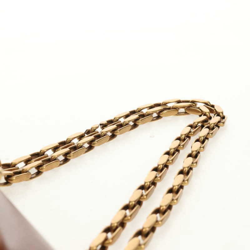 【日本直送】Christian Dior 鏈條肩背包 皮革 棕色 金色 正品 154079V-13