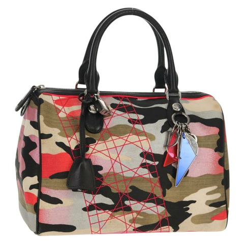 Christian Dior Anselmural Boston帆布包 多色 正品 154080V
