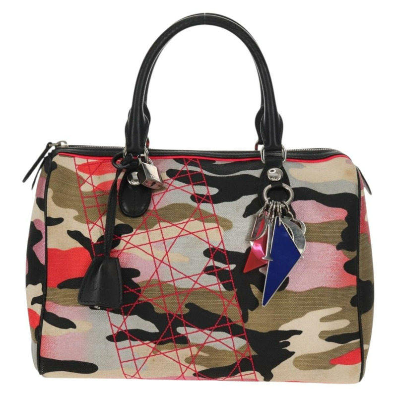 【日本直送】Christian Dior Anselmural Boston帆布包 多色 正品 154080V-12