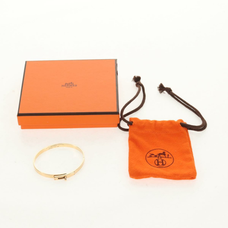 【日本直送】愛馬仕 Kelly 手鐲 PM 4P 鑽石手鐲 18K 金 750 金 正品 143058SM-11