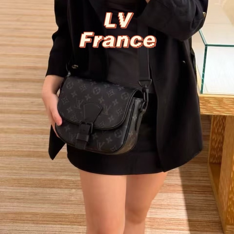 Lv M12519 Montsouris 郵差包 PM#晶片款#-2