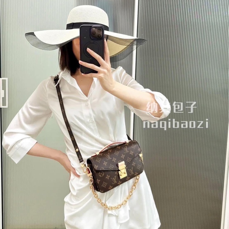 LV M46279 Pochette Métis East West 新款郵差包 肩背包 斜背包-4