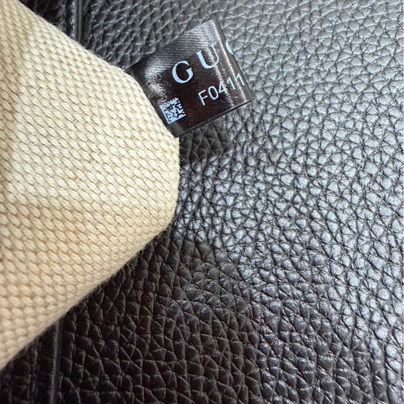 Gucci soho系列 牛皮浮雕雙G標誌 流蘇包 鏈條斜背包#全新包裝未拆-28