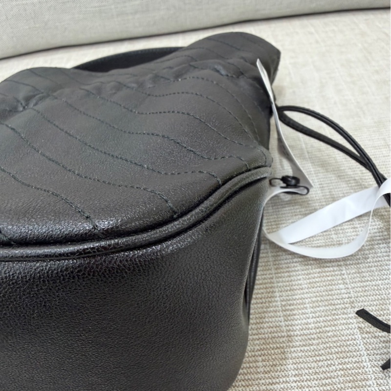 GUCCI 黑色甜酷小福袋包 手提包 斜背包 黑色-12