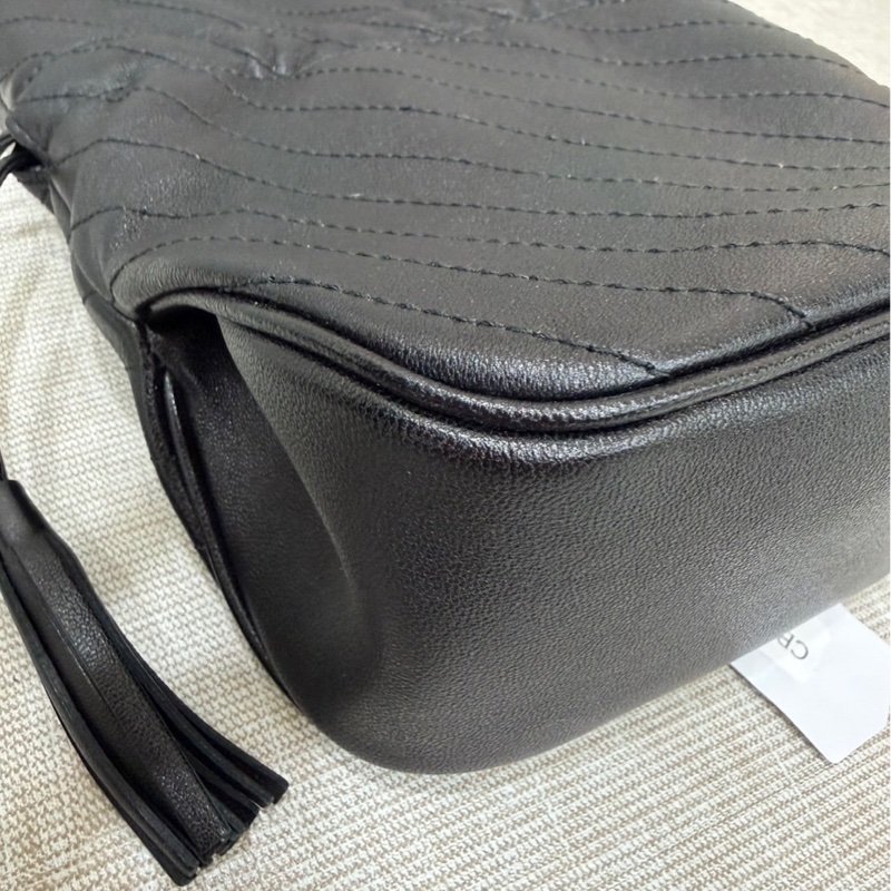 GUCCI 黑色甜酷小福袋包 手提包 斜背包 黑色-13