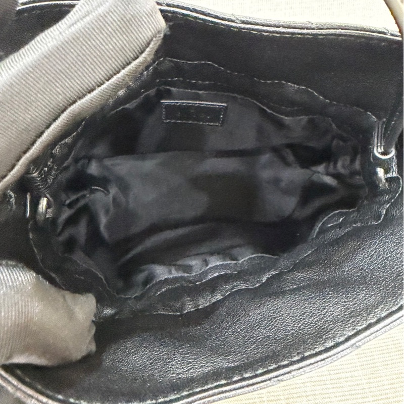 GUCCI 黑色甜酷小福袋包 手提包 斜背包 黑色-19