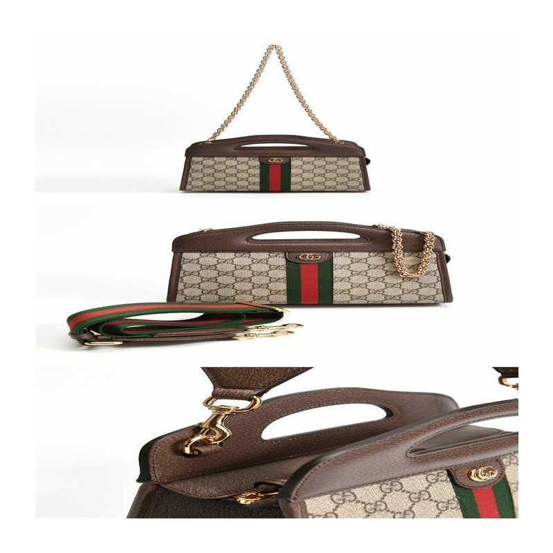 GUCCI Ophidia 織帶手提包和單肩包 693724-7