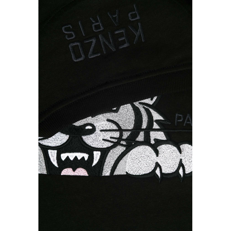 Kenzo Happy Tiger' Embroidered Oversized T恤-2