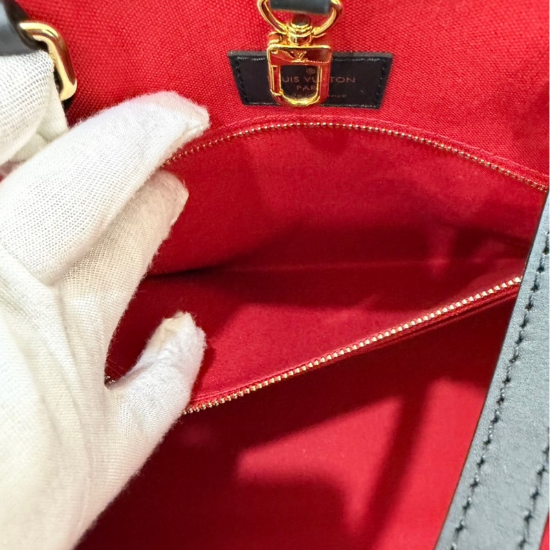 LV M45321經典ONTHEGO MM Monogram Reverse帆布手提包 肩背包 購物包-59