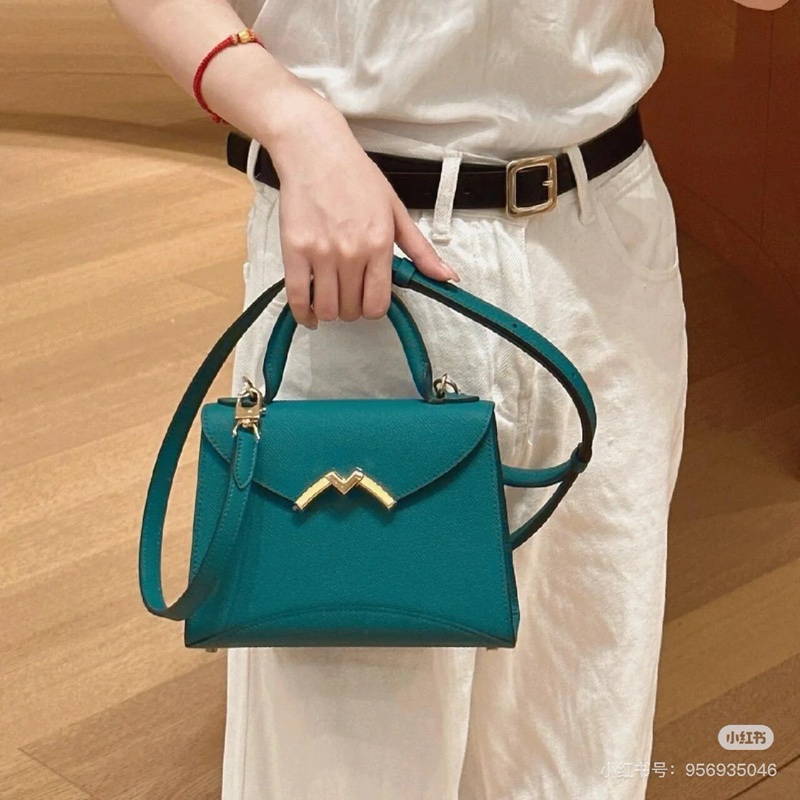 Moynat 莫奈 Gabrielle BB 祖母綠-7