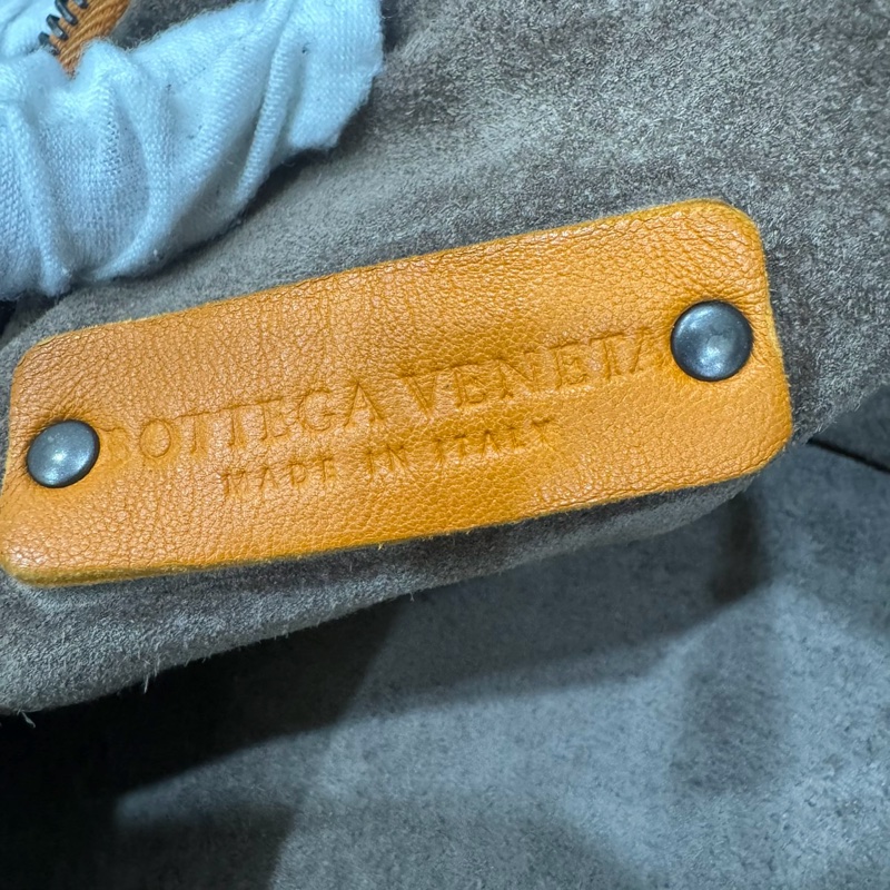 BV 全皮編織手提包 腋下包 飯盒包-39