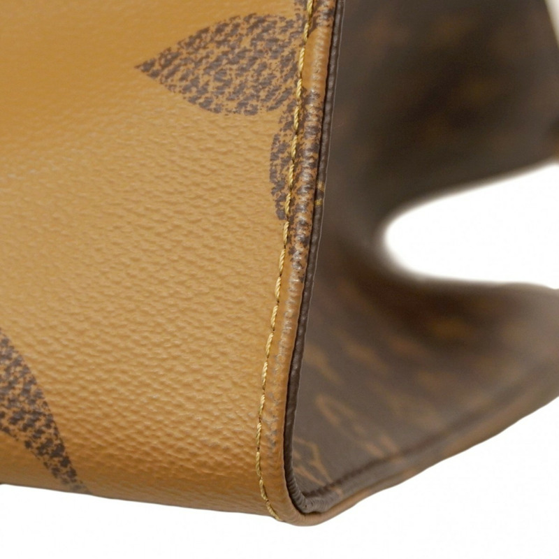 路易威登 Monogram Giant Reverse On-the-Go 手提包 M44576 棕色 2-Way 女士款-7