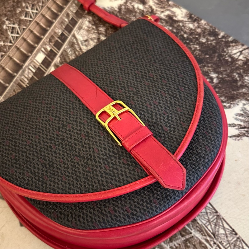 MYMluxurybag 🩵YSL vintage bag 古董包 肩背袋 斜揹袋-4