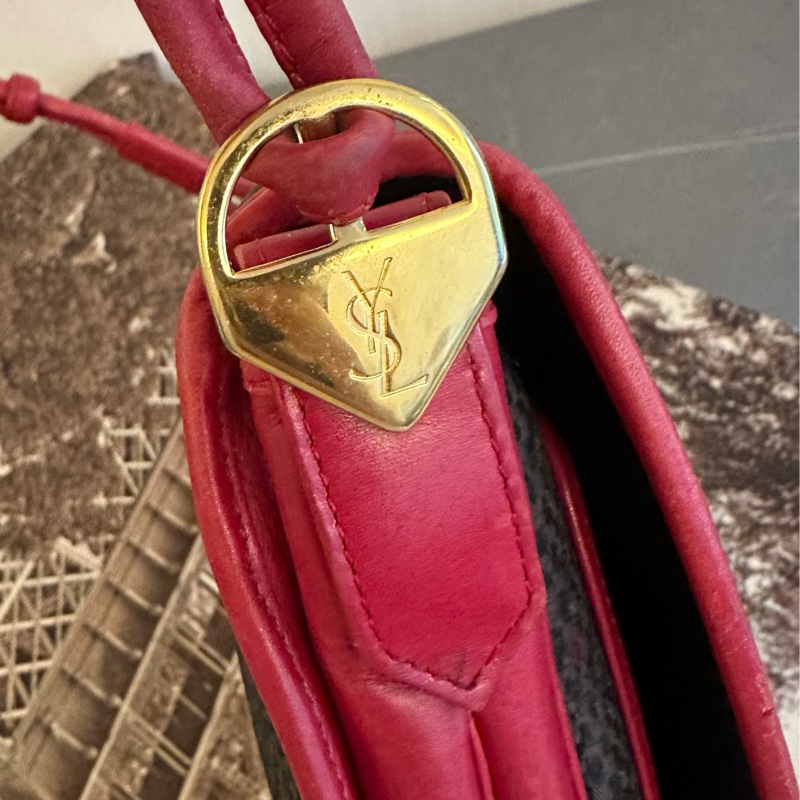 MYMluxurybag 🩵YSL vintage bag 古董包 肩背袋 斜揹袋-16