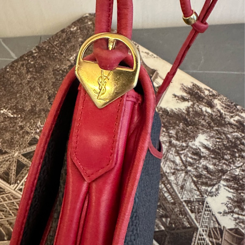 MYMluxurybag 🩵YSL vintage bag 古董包 肩背袋 斜揹袋-18