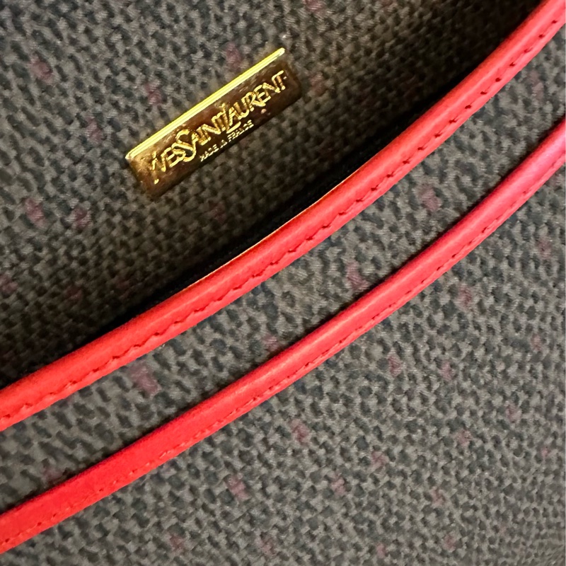 MYMluxurybag 🩵YSL vintage bag 古董包 肩背袋 斜揹袋-31