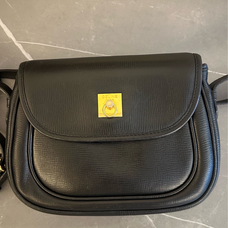 MYMluxurybag 🩵 Celine 23cm 古董皮包 肩背袋 斜揹袋 🩵 Chanel-2