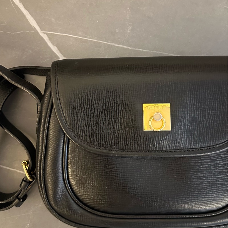 MYMluxurybag 🩵 Celine 23cm 古董皮包 肩背袋 斜揹袋 🩵 Chanel-4