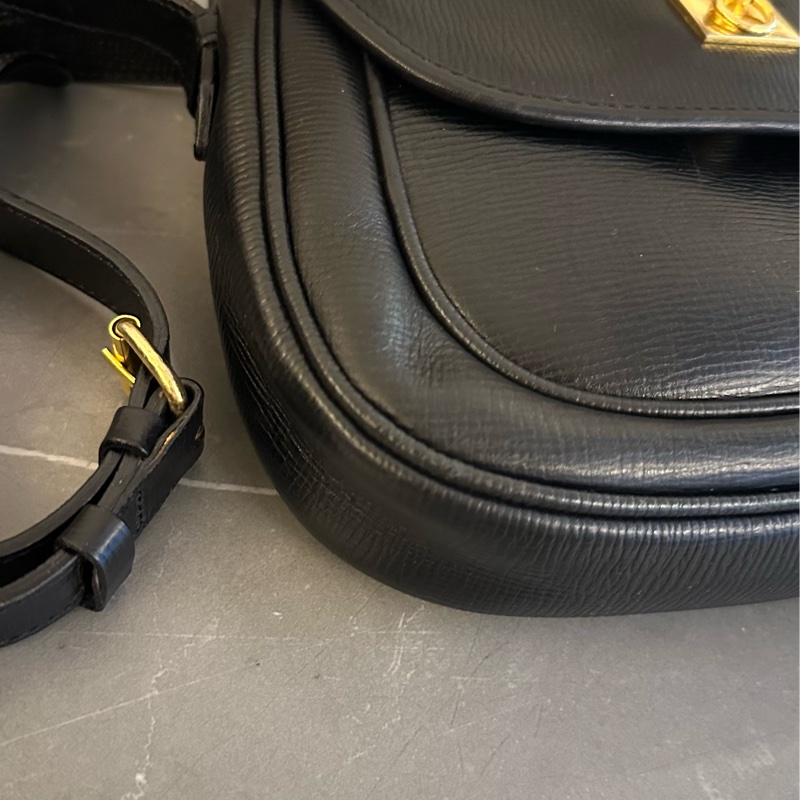 MYMluxurybag 🩵 Celine 23cm 古董皮包 肩背袋 斜揹袋 🩵 Chanel-7