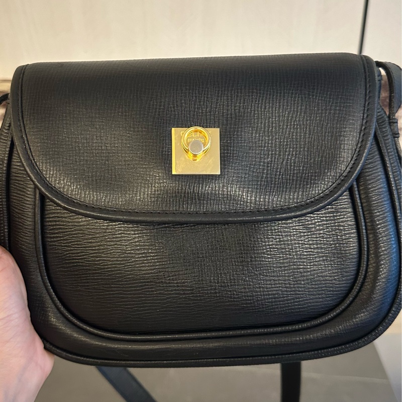 MYMluxurybag 🩵 Celine 23cm 古董皮包 肩背袋 斜揹袋 🩵 Chanel-15