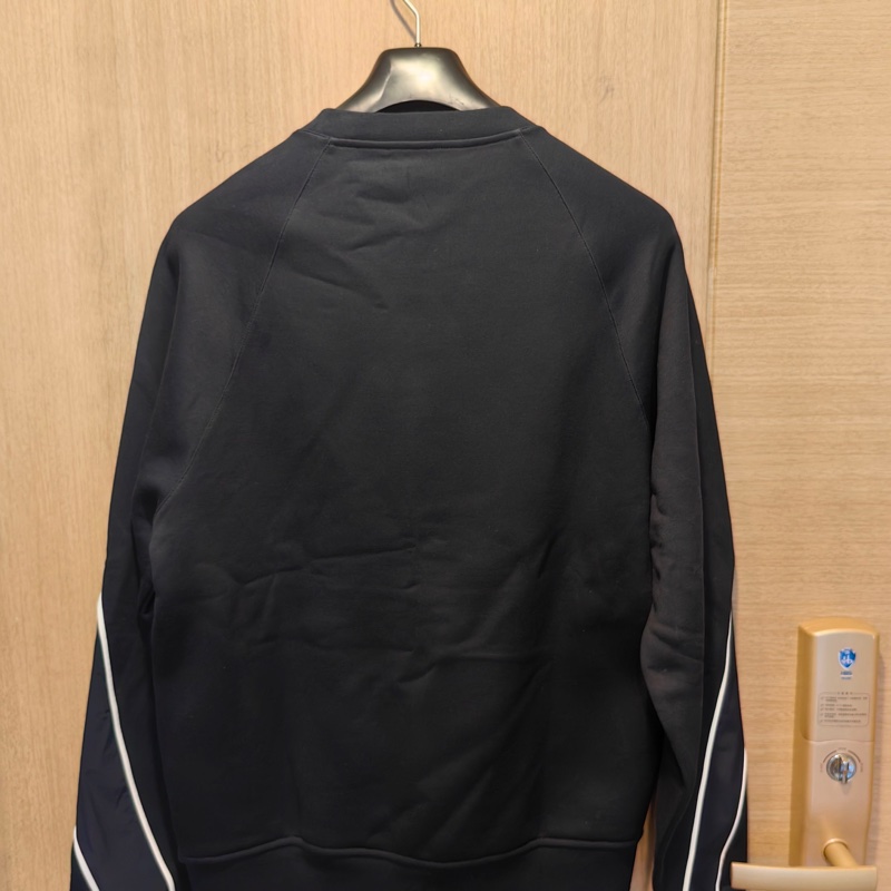 全新 HERMES/愛馬仕 運動膠囊系列 圓領運動衫長袖衛衣 男款 海軍藍 L碼 全新帶吊牌-1