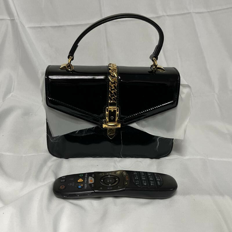 GUCCI 專利迷你手提包 589479 1J70G 1000 黑色-11