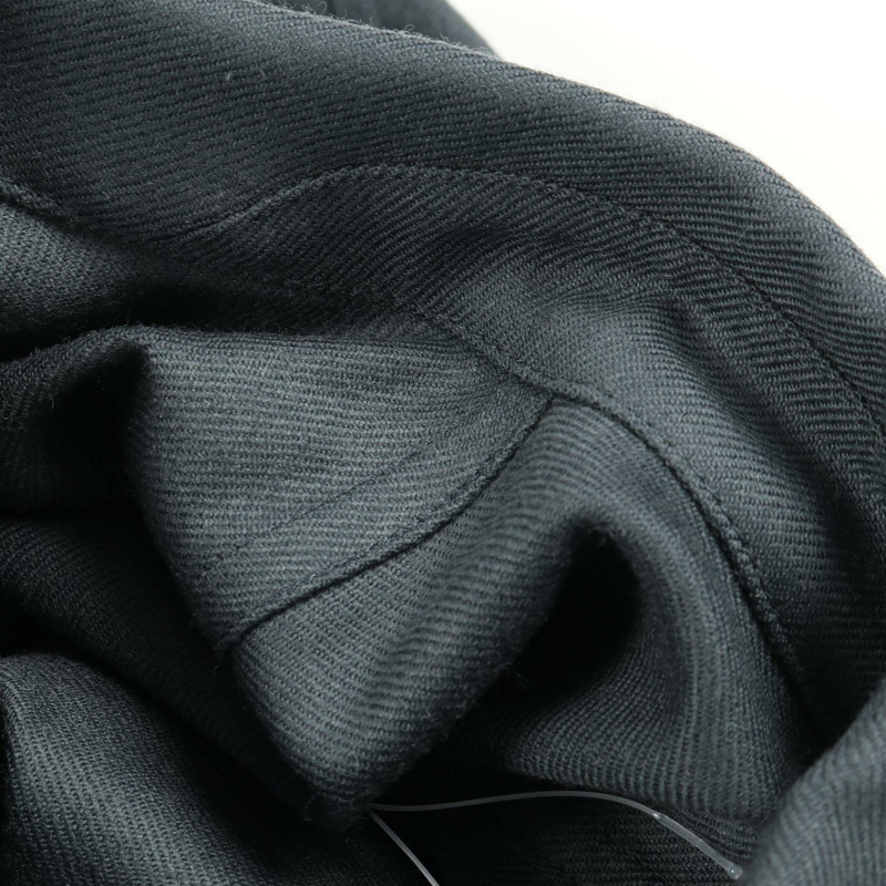 愛馬仕 36號洋裝 2H0549DN 羊毛灰色 二手 女款-5