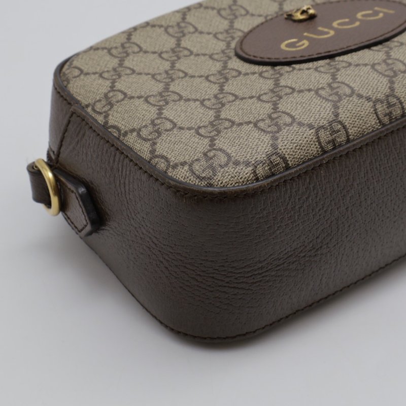 GUCCI Superme虎頭老花相機包-4