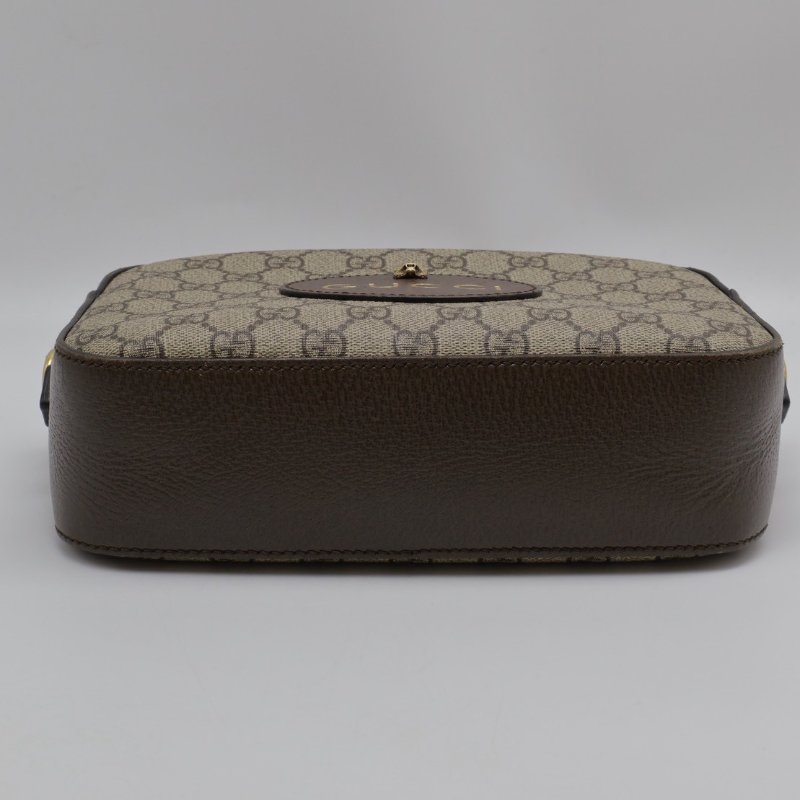 GUCCI Superme虎頭老花相機包-5