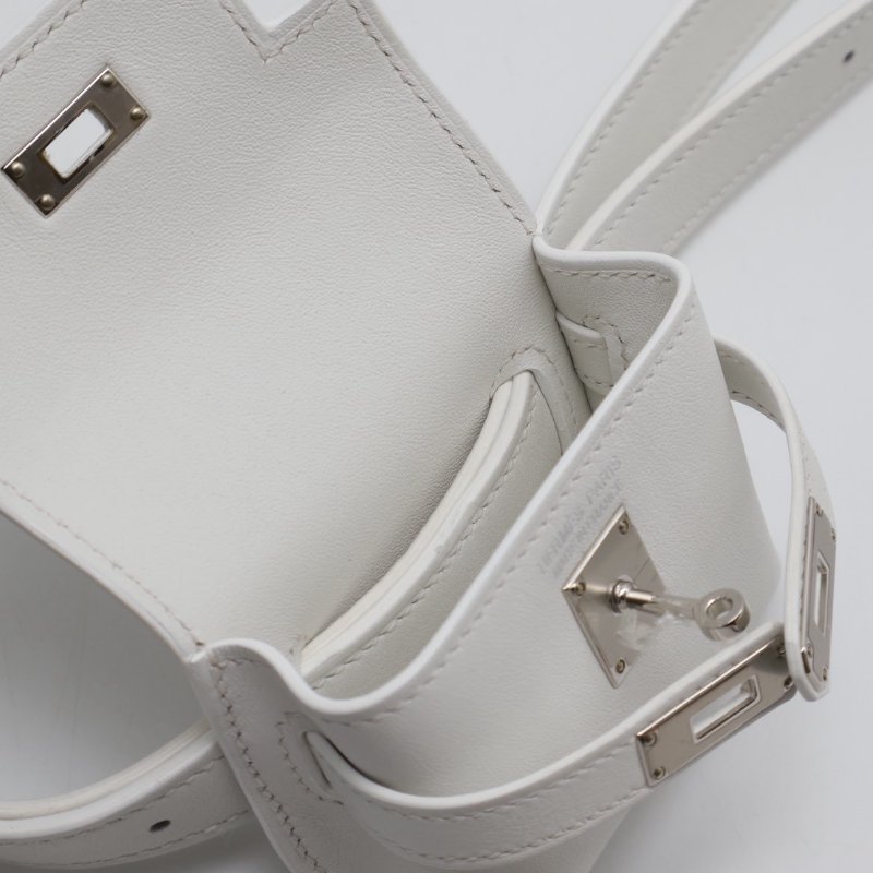 HERMES Kelly moove - 新白銀 W-3