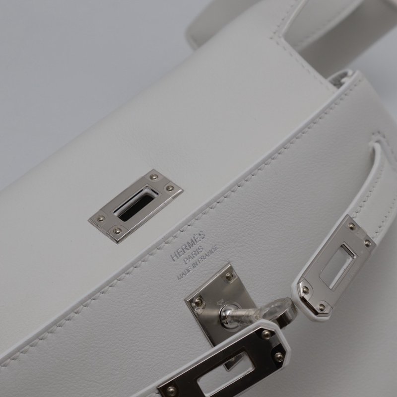 HERMES Kelly moove - 新白銀 W-4