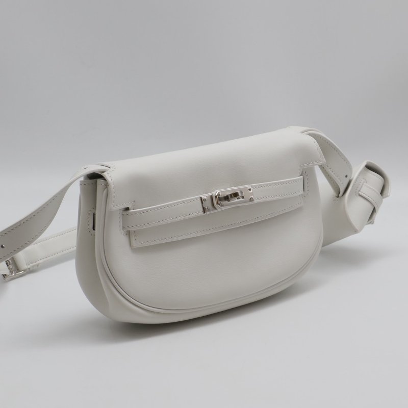 HERMES Kelly moove - 新白銀 W-8