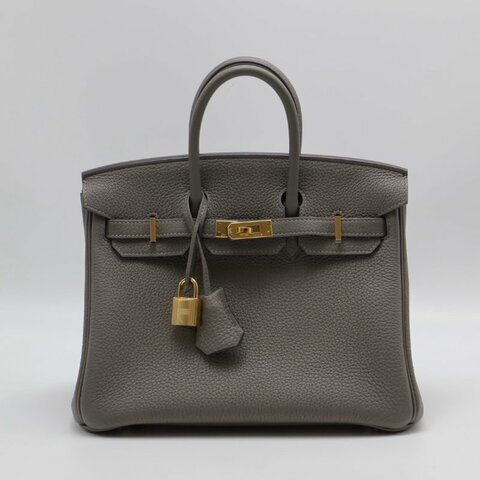 HERMES Birkin 25 - 積雨雲灰金 U