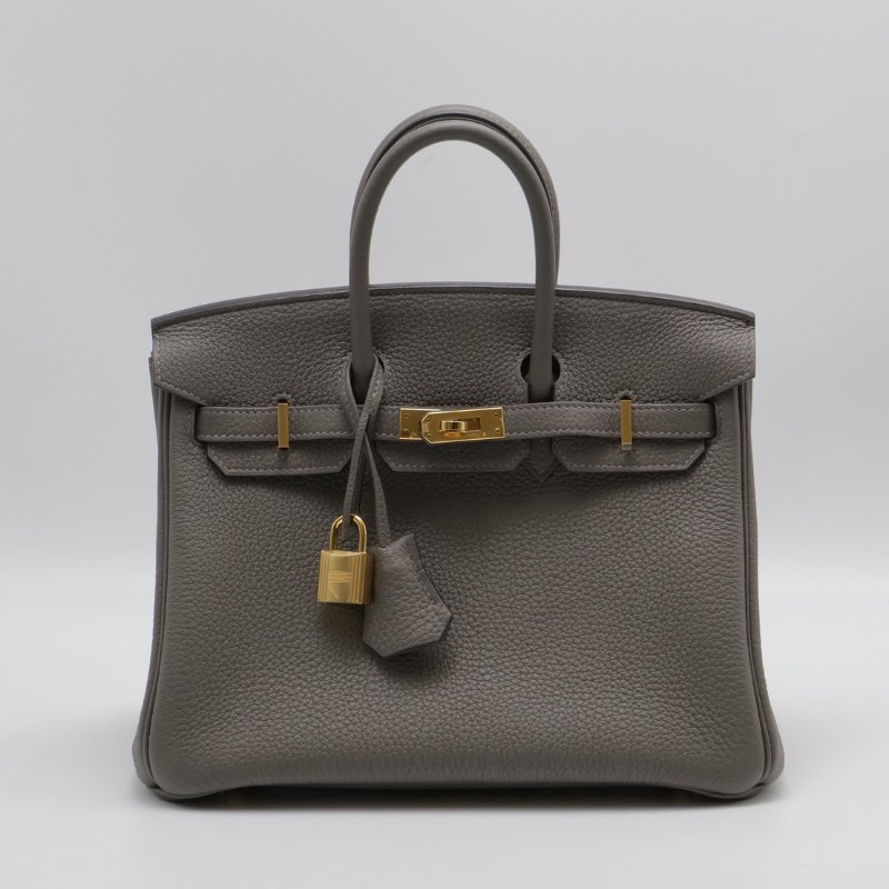 HERMES Birkin 25 - 積雨雲灰金 U-0