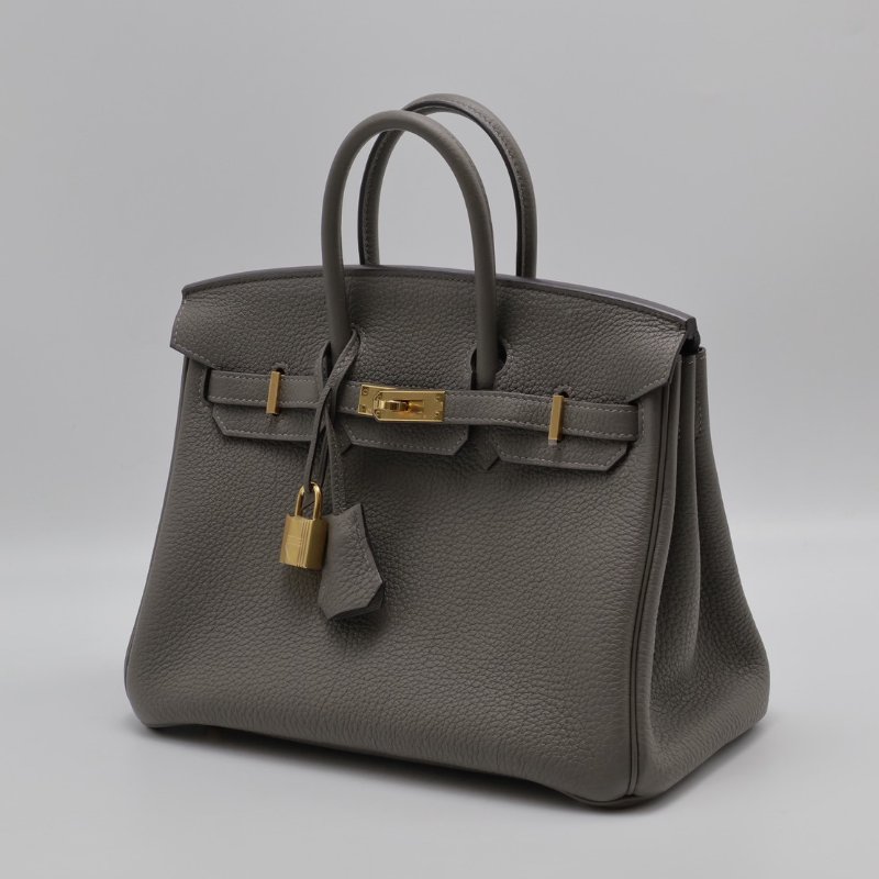 HERMES Birkin 25 - 積雨雲灰金 U-7