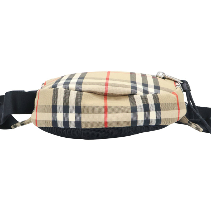 米色 Vintage Check 帆布 Cannon Belt Bag 腰包【BURBERRY 巴寶莉】 8014420-3